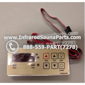 CIRCUIT BOARDS WITH  FACE PLATES - CIRCUIT BOARD  WITH FACEPLATE EZE INFRARED SAUNA WHITE 1