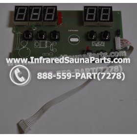 CIRCUIT BOARDS / TOUCH PADS - CIRCUIT BOARD  TOUCHPAD SAUNAS TODAY INFRARED SAUNA  037S186A 1