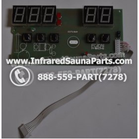 CIRCUIT BOARDS / TOUCH PADS - CIRCUIT BOARD  TOUCHPAD SAUNAS TODAY INFRARED SAUNA  037S186A 2