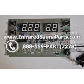 CIRCUIT BOARDS / TOUCH PADS - CIRCUIT BOARD  TOUCHPAD LE REVE INFRARED SAUNA H 41196 WITH THERMOSTAT 2
