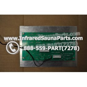 CIRCUIT BOARDS WITH  FACE PLATES - CIRCUIT BOARD WITH FACE PLATE SAUNAS TODAY INFRARED SAUNA X106153 AND THERMO WIRE 5