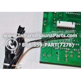 CIRCUIT BOARDS / TOUCH PADS - CIRCUIT BOARD  TOUCHPAD SD INFRARED SAUNA H 41196 WITH THERMOSTAT 6
