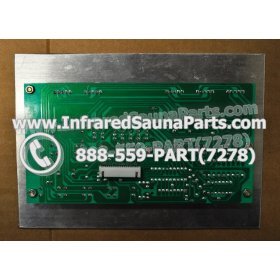 CIRCUIT BOARDS WITH  FACE PLATES - CIRCUIT BOARD WITH FACE PLATE SAUNAS TODAY INFRARED SAUNA X106153 3