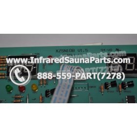 CIRCUIT BOARDS / TOUCH PADS - CIRCUIT BOARD  TOUCHPAD PRECISION THERAPY INFRARED SAUNA XZSN1DB V1.5 2