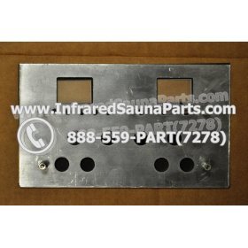 FACE PLATES - FACEPLATE FOR CIRCUIT BOARD WASAUNA INFRARED SAUNA NYSN2DB V3.2F 3