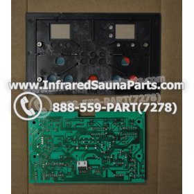CIRCUIT BOARDS WITH  FACE PLATES - CIRCUIT BOARD WITH FACE PLATE SAUNA SUPPLY WORLD INFRARED SAUNA WXYZLYCA23V10 2