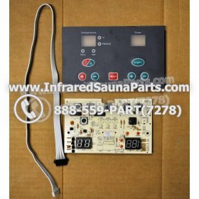 CIRCUIT BOARDS WITH  FACE PLATES - CIRCUIT BOARD WITH FACE PLATE SAUNA SUPPLY WORLD INFRARED SAUNA WXYZLYCA23V10 3