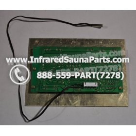 CIRCUIT BOARDS WITH  FACE PLATES - CIRCUIT BOARD WITH FACE PLATE SAUNAS TODAY INFRARED SAUNA X106153 AND THERMO WIRE 7