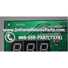 CIRCUIT BOARDS / TOUCH PADS - CIRCUIT BOARD  TOUCHPAD HEALTHLAND INFRARED SAUNA 06S10196 2