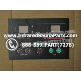 FACE PLATES - FACEPLATE FOR CIRCUIT BOARD HOTWIND INFRARED SAUNA XZSN1DB V1.5 1