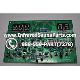 CIRCUIT BOARDS / TOUCH PADS - CIRCUIT BOARD  TOUCHPAD LUX INFRARED SAUNA 06S10195 1