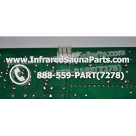 CIRCUIT BOARDS WITH  FACE PLATES - CIRCUIT BOARD WITH FACEPLATE WATERSTAR INFRARED SAUNA 06S10195 6