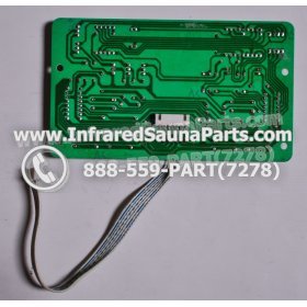 CIRCUIT BOARDS / TOUCH PADS - CIRCUIT BOARD  TOUCHPAD SAUNA SUPPLY WORLD INFRARED SAUNA  NYSN-DBF V6.0 WITH WIRE 4