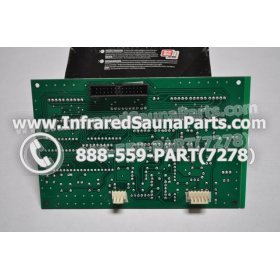 CIRCUIT BOARDS WITH  FACE PLATES - CIRCUIT BOARD WITH FACE PLATE WATERSTAR INFRARED SAUNA 10J0460 3