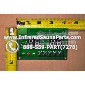 CIRCUIT BOARDS WITH  FACE PLATES - CIRCUIT BOARD WITH FACEPLATE HOTWIND INFRARED SAUNA 06S10196 3