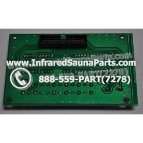 CIRCUIT BOARDS / TOUCH PADS - CIRCUIT BOARD  TOUCHPAD HOTWIND INFRARED SAUNA 06S10196 7