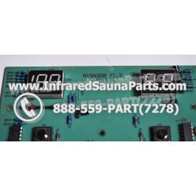 CIRCUIT BOARDS / TOUCH PADS - CIRCUIT BOARD  TOUCHPAD WATERSTAR INFRARED SAUNA NYSN3DB F1.3 3