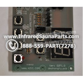 CIRCUIT BOARDS / TOUCH PADS - CIRCUIT BOARD  TOUCHPAD  SAUNAS TODAY INFRARED SAUNA X 106153 4