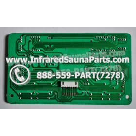 CIRCUIT BOARDS / TOUCH PADS - CIRCUIT BOARD  TOUCHPAD SAUNA SUPPLY WORLD INFRARED SAUNA NYSN-DBF V6.0 4