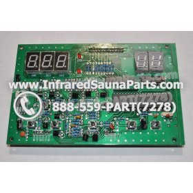 CIRCUIT BOARDS WITH  FACE PLATES - CIRCUIT BOARD WITH FACE PLATE HOTWIND  INFRARED SAUNA 10J0460 4
