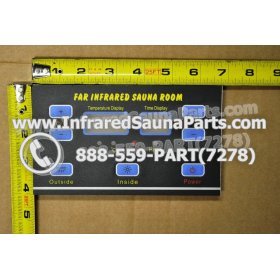 FACE PLATES - FACEPLATE FOR CIRCUIT BOARD SD INFRARED SAUNA  H 41196 4