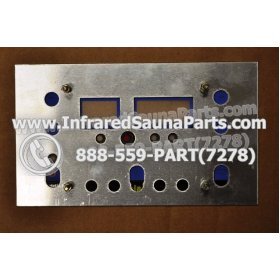 CIRCUIT BOARDS WITH  FACE PLATES - CIRCUIT BOARD WITH FACE PLATE SD INFRARED SAUNA H 41196 WITH THERMOSTAT 8