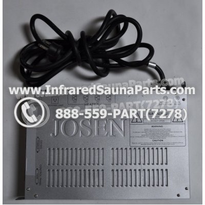 COMPLETE CONTROL POWER BOX 110V / 120V - COMPLETE CONTROL POWER BOX 110V / 120V SUNMATE INFRARED SAUNA STYLE 3 1