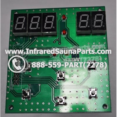 CIRCUIT BOARDS / TOUCH PADS - CIRCUIT BOARD  TOUCHPAD VIDAL INFRARED SAUNA 06S085 1