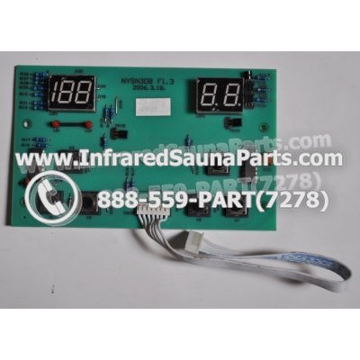 CIRCUIT BOARDS / TOUCH PADS - CIRCUIT BOARD  TOUCHPAD VIDAL INFRARED SAUNA NYSN3DB F1.3 WITH WIRE 1