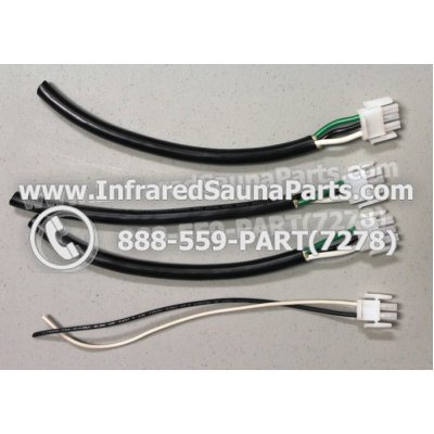 CONNECTION WIRES - CONNECTION WIRE FOR POWER BOX EZE INFRARED SAUNA AC-100-PL-D -COMPLETE 1