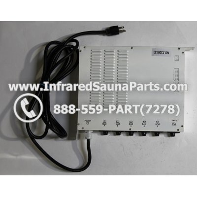 COMPLETE CONTROL POWER BOX 110V / 120V - COMPLETE CONTROL POWER BOX 110V / 120V ROYAL INFRARED SAUNA 1