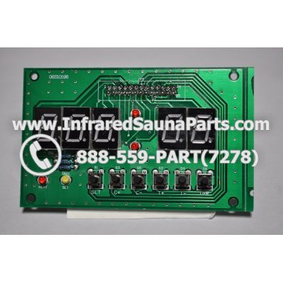 CIRCUIT BOARDS / TOUCH PADS - CIRCUIT BOARD  TOUCHPAD HYDRA INFRARED SAUNA 06S10196 1