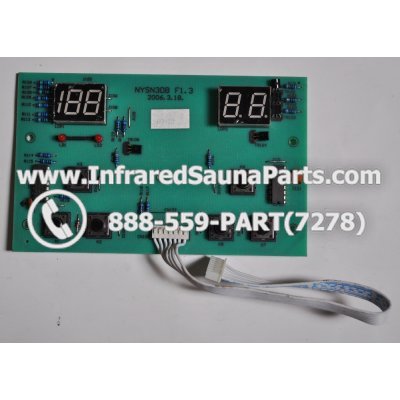 CIRCUIT BOARDS / TOUCH PADS - CIRCUIT BOARD  TOUCHPAD HYDRA INFRARED SAUNA NYSN3DB F1.3 WITH WIRE 1