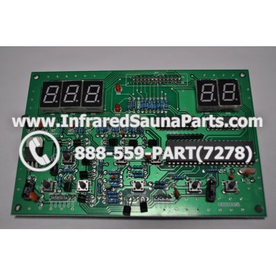 CIRCUIT BOARDS / TOUCH PADS - CIRCUIT BOARD  TOUCHPAD HYDRA INFRARED SAUNA 06S10195 1