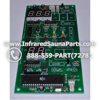 CIRCUIT BOARDS / TOUCH PADS - CIRCUIT BOARD  TOUCHPAD BAMXSAUNA INFRARED SAUNA 03112006 1