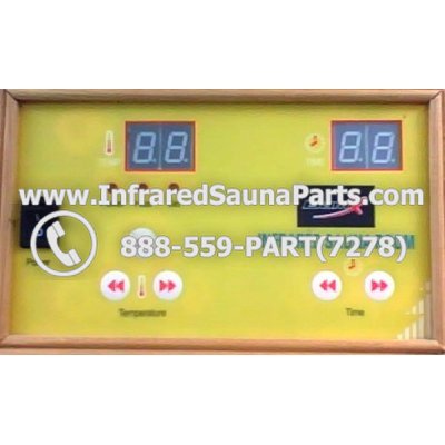 CIRCUIT BOARDS WITH  FACE PLATES - CIRCUIT BOARD WITH FACEPLATE  ZENAWAKENING INFRARED SAUNA   LYQPCB 1