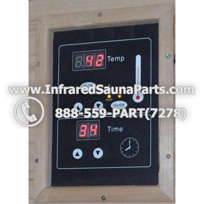 CIRCUIT BOARDS WITH  FACE PLATES - CIRCUIT BOARD WITH FACE PLATE BAMXSAUNA  INFRARED SAUNA  AUTO ON OFF SWITCH DUAL SIDE 1