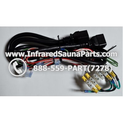 CONNECTION WIRES - CONNECTION WIRE-COMPLETE HARNESS FOR NIRVANA SAUNAS INFRARED SAUNA 1