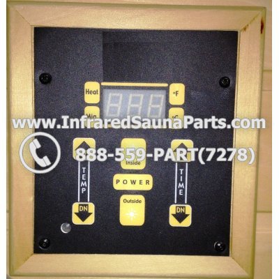 CIRCUIT BOARDS WITH  FACE PLATES - CIRCUIT BOARD WITH FACE PLATE CEDRUS INFRARED SAUNA 1