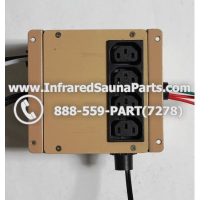 ADAPTERS / TRANSFORMERS - ADAPTERS  TRANSFORMERS FOR SUNLIGHT INFRARED SAUNA 110V / 120V STYLE 2 1