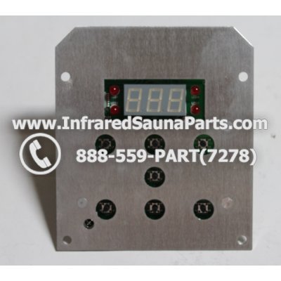 CIRCUIT BOARDS / TOUCH PADS - CIRCUIT BOARD TOUCHPAD CEDRUS INFRARED SAUNA 1