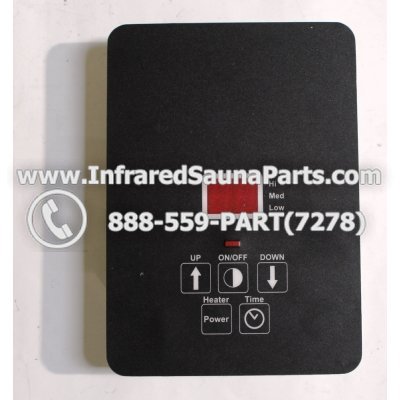 CIRCUIT BOARDS WITH  FACE PLATES - CIRCUIT BOARD WITH FACEPLATE FOR AIRWALL INFRARED SAUNA STYLE 2 1