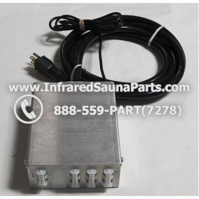 COMPLETE CONTROL POWER BOX 110V / 120V - COMPLETE CONTROL POWER BOX 110V / 120V O-SAUNA WITHOUT HIGH LIMIT SWITCH 1