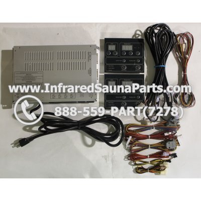 COMPLETE CONTROL POWER BOX WITH CONTROL PANEL - COMPLETE CONTROL POWER BOX JDS-130701441 WITH TWO CONTROL PANEL AND ALL WIRING 1