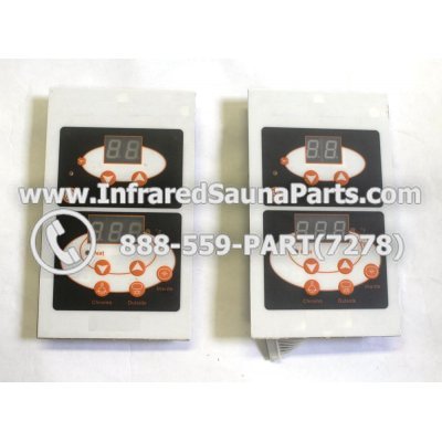 CIRCUIT BOARDS WITH  FACE PLATES - CIRCUIT BOARD WITH FACEPLATE 037D068A FULL SET 1