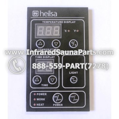 FACE PLATES - FACEPLATE FOR CIRCUIT BOARD AOK-SP4262B V03 HELISA SAUNA 1