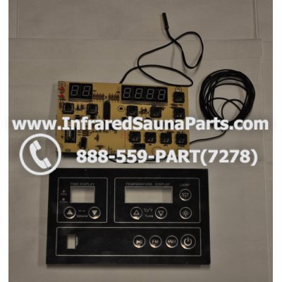CIRCUIT BOARDS WITH  FACE PLATES - CIRCUIT BOARD WITH FACE PLATE X003107 AND THERMO WIRE 1