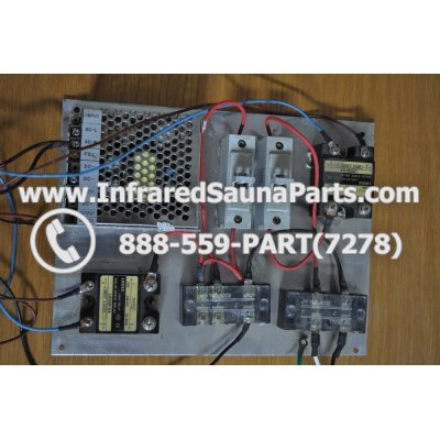 COMPLETE CONTROL POWER BOX 110V / 120V - COMPLETE CONTROL POWER BOX 110V / 120V WATERSTAR INFRARED SAUNA STYLE 1 1