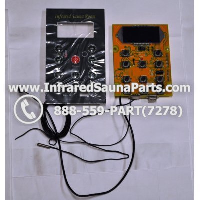 CIRCUIT BOARDS WITH  FACE PLATES - CIRCUIT BOARD WITH FACE PLATE X106140 AND THERMO WIRE 1