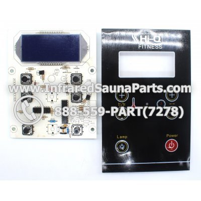 CIRCUIT BOARDS WITH  FACE PLATES - CIRCUIT BOARD WITH FACE PLATE X106164 AND THERMO WIRE 1